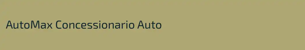 AutoMax Concessionario Auto